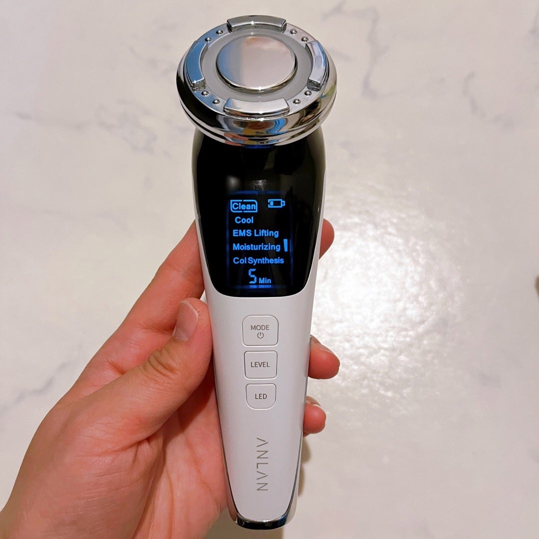 多機能温冷美顔器/ANLAN/美顔器・マッサージを使ったクチコミ(5枚目)