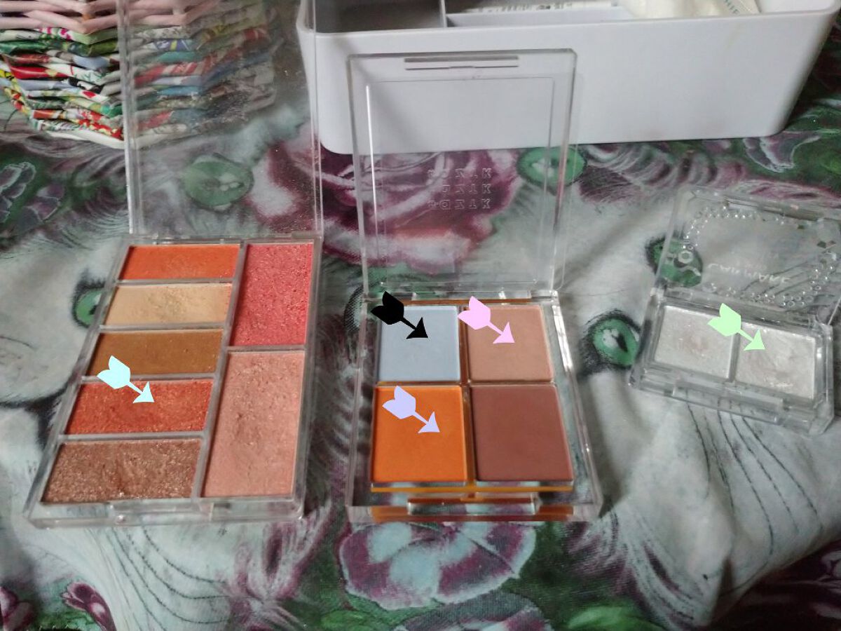 4色アイシャドウパレット/aZTK/アイシャドウパレットを使ったクチコミ（1枚目）