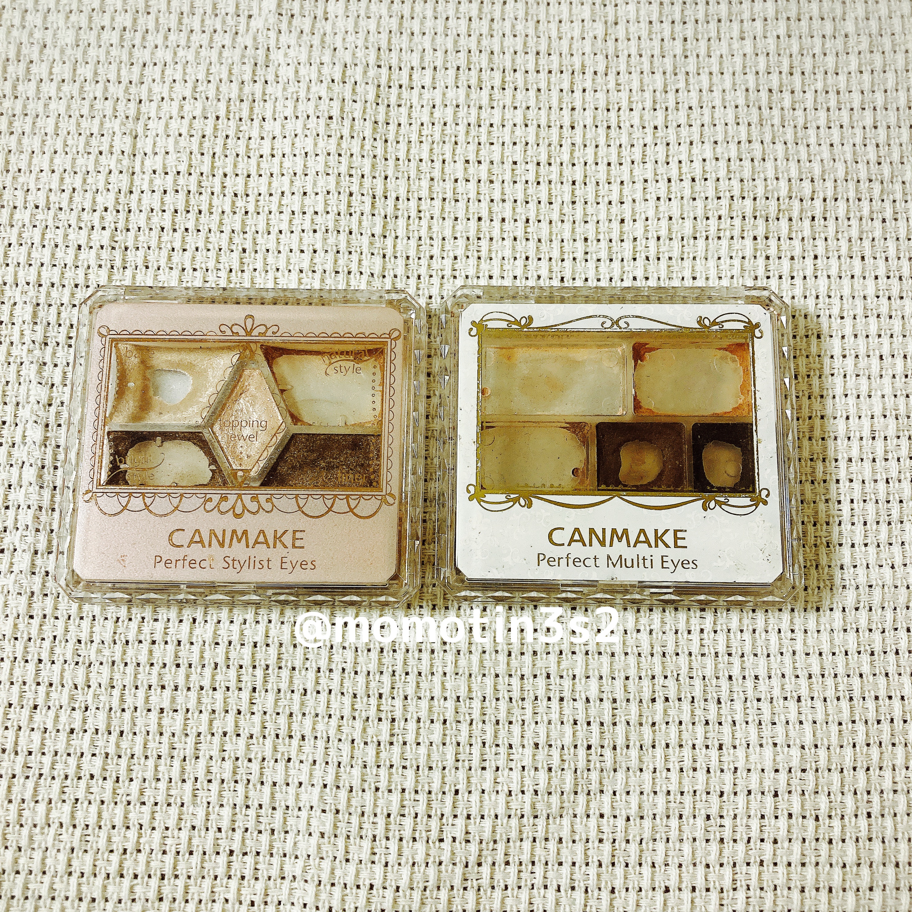 【旧品】パーフェクトスタイリストアイズ/キャンメイク/アイシャドウパレットを使ったクチコミ（2枚目）