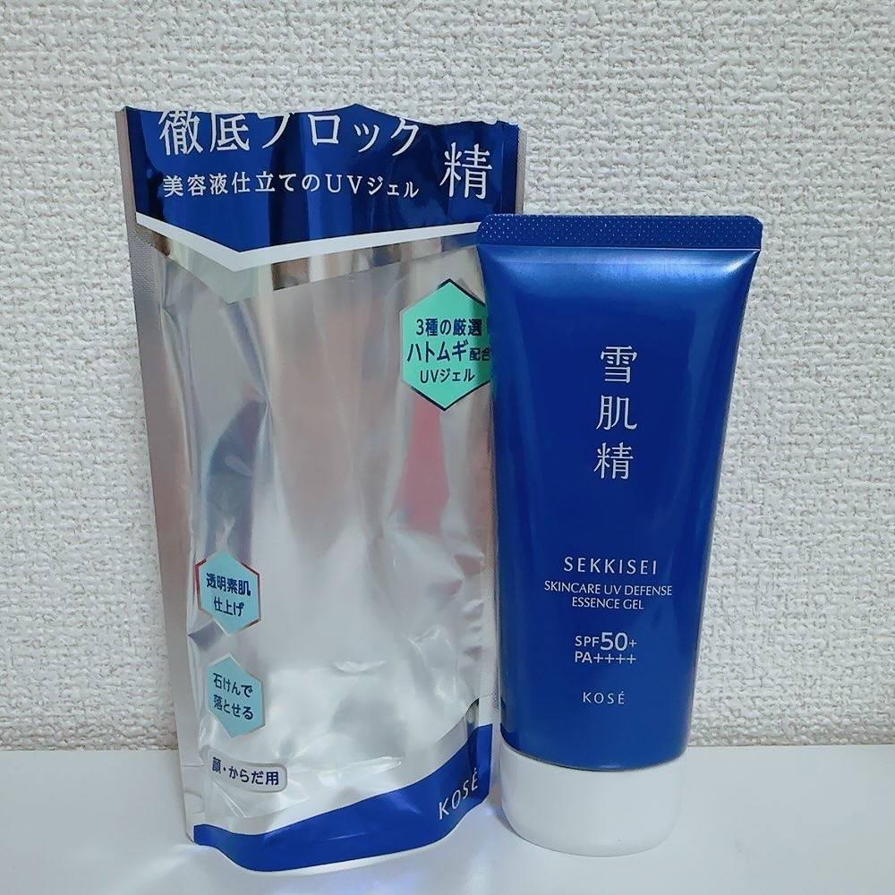 クリアウェルネス ＵＶエッセンスジェル/雪肌精/日焼け止めジェルを使ったクチコミ（3枚目）