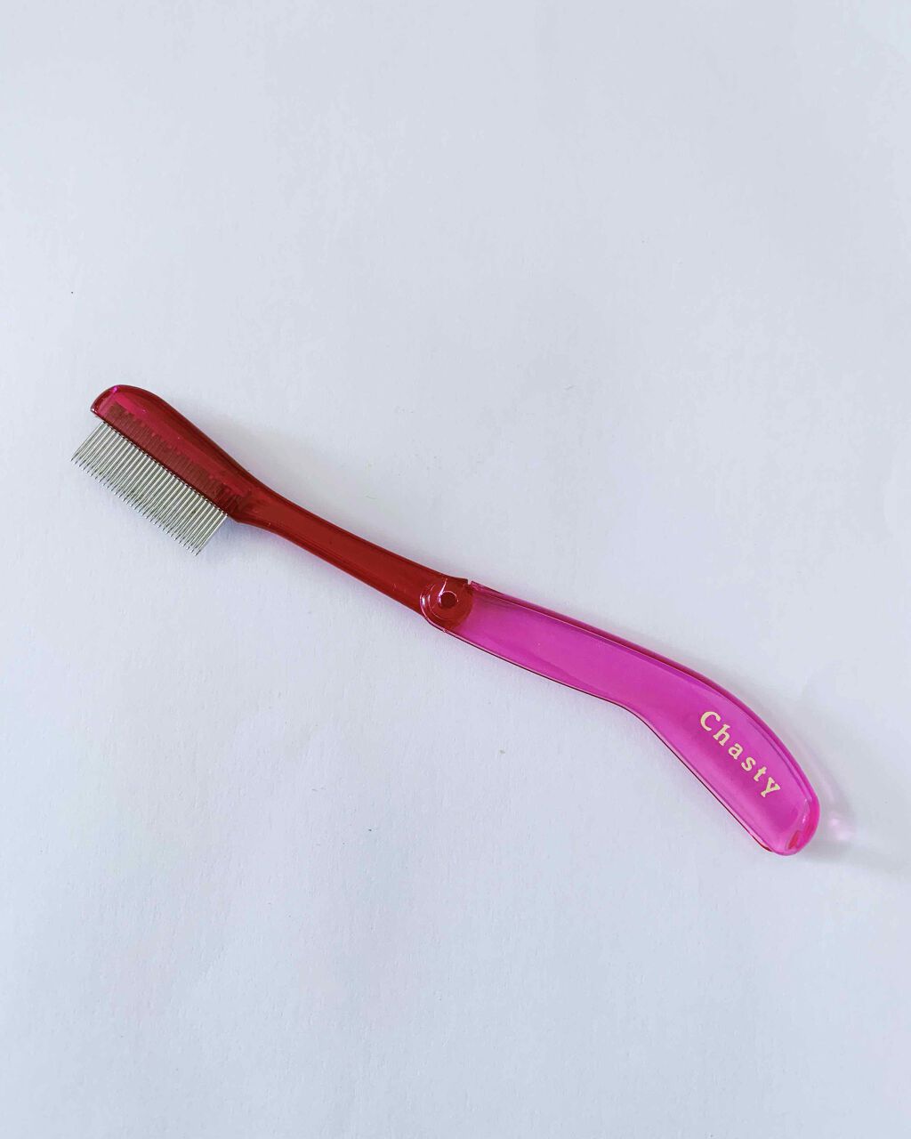 マスカラコーム メタルN(ナチュラル)/チャスティ/その他化粧小物を使ったクチコミ(1枚目)