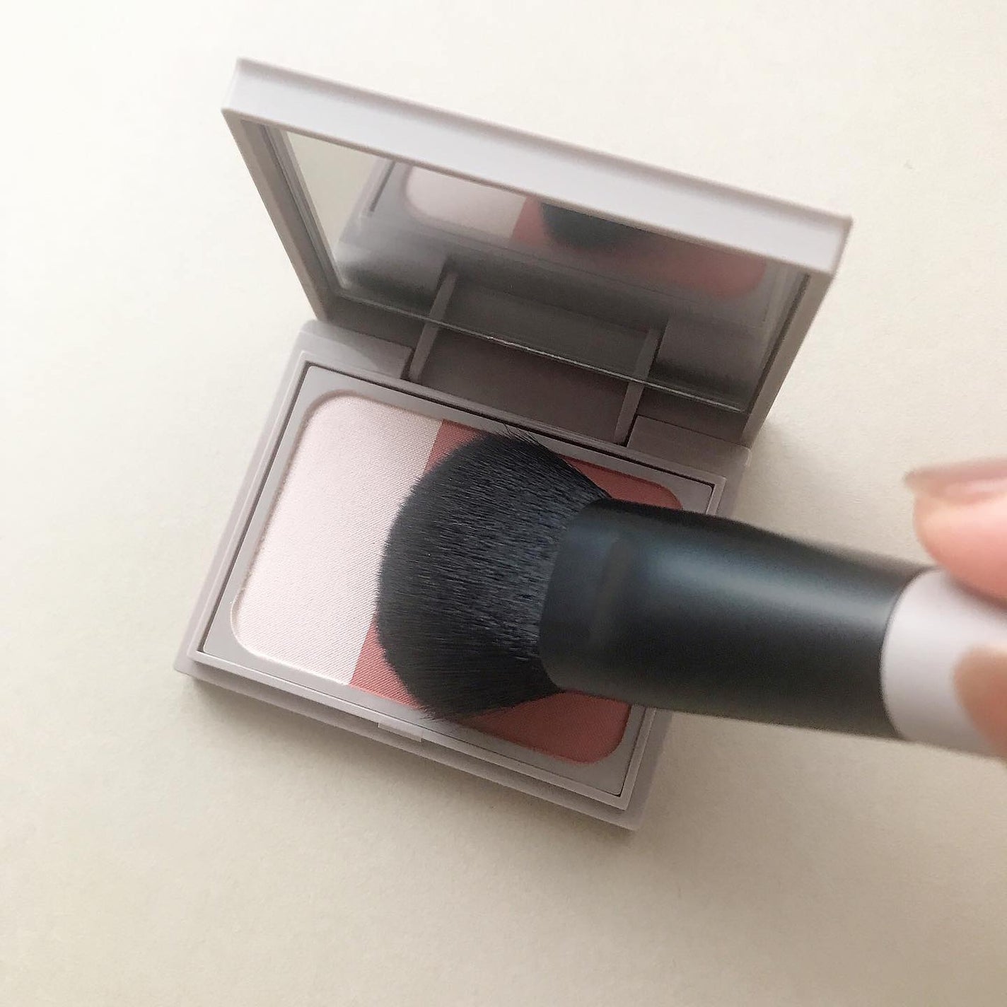 シアーブラッシュ /rafuna/パウダーチークを使ったクチコミ(6枚目)