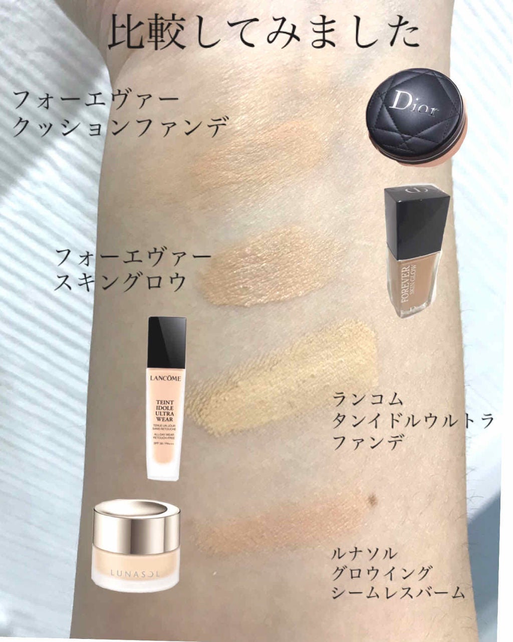 【旧】ディオールスキン フォーエヴァー フルイド グロウ/Dior/リキッドファンデーションを使ったクチコミ(4枚目)