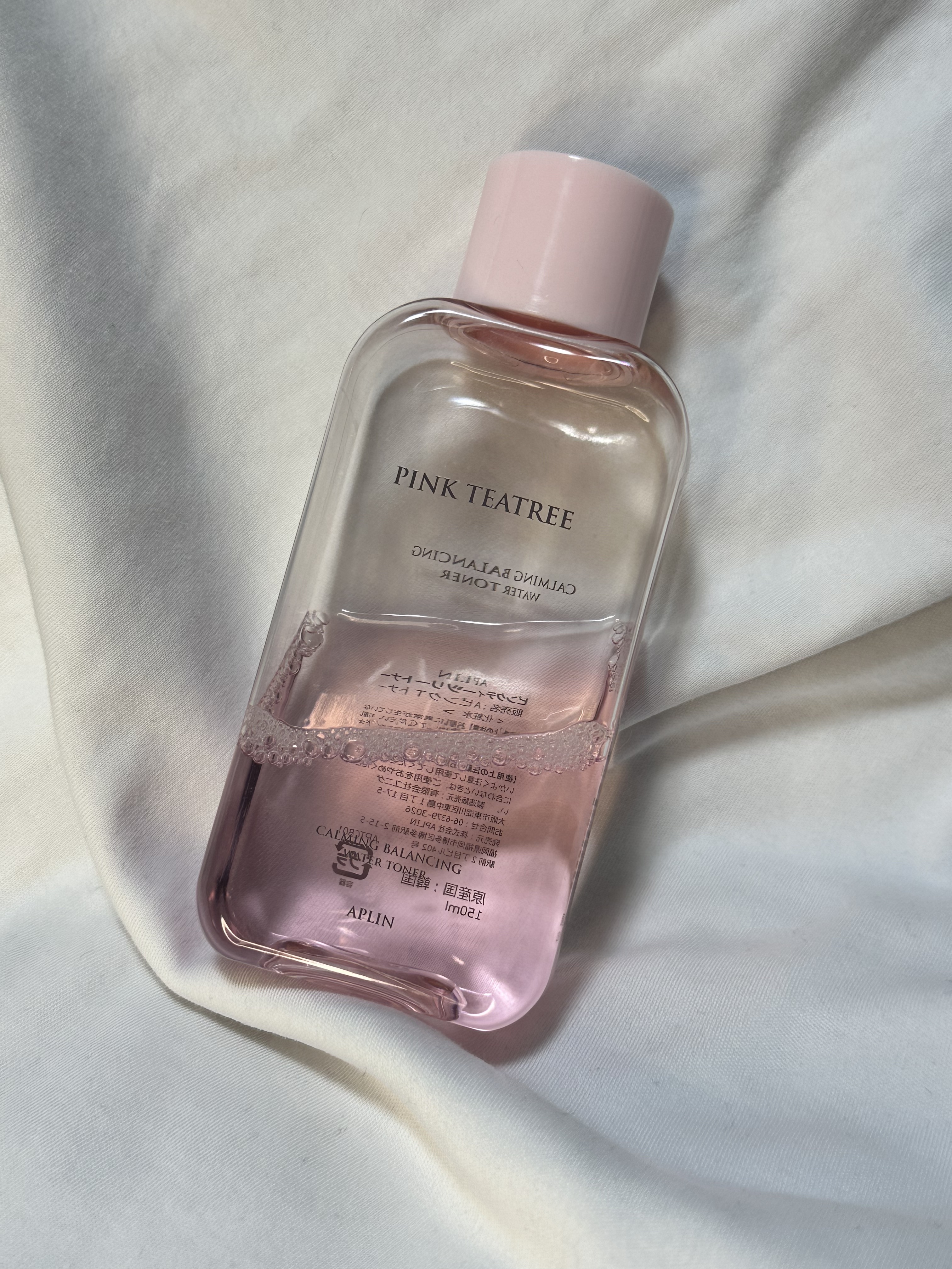 ピンクティーツリートナー/APLIN/化粧水を使ったクチコミ（1枚目）