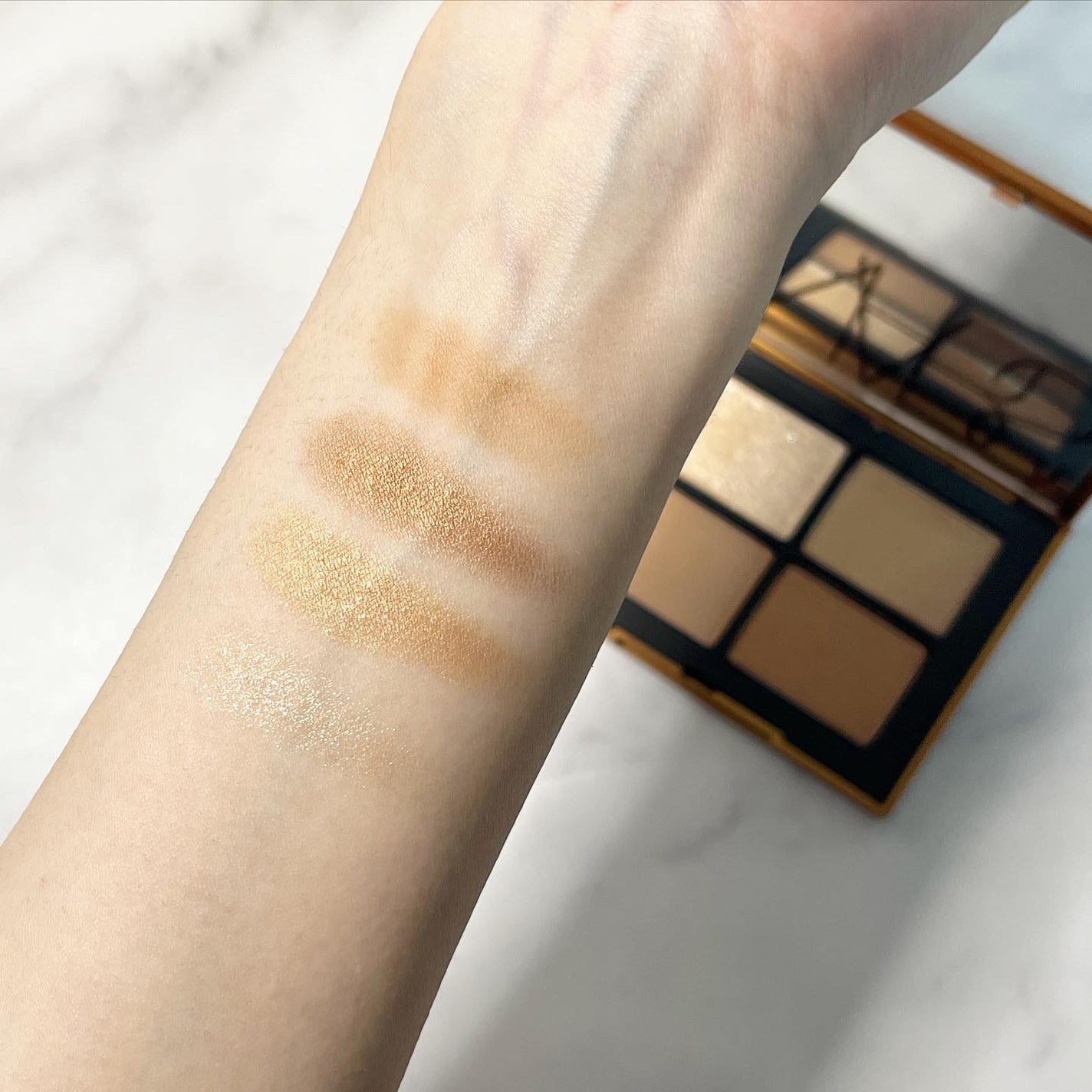 クワッドアイシャドー/NARS/アイシャドウパレットを使ったクチコミ(2枚目)