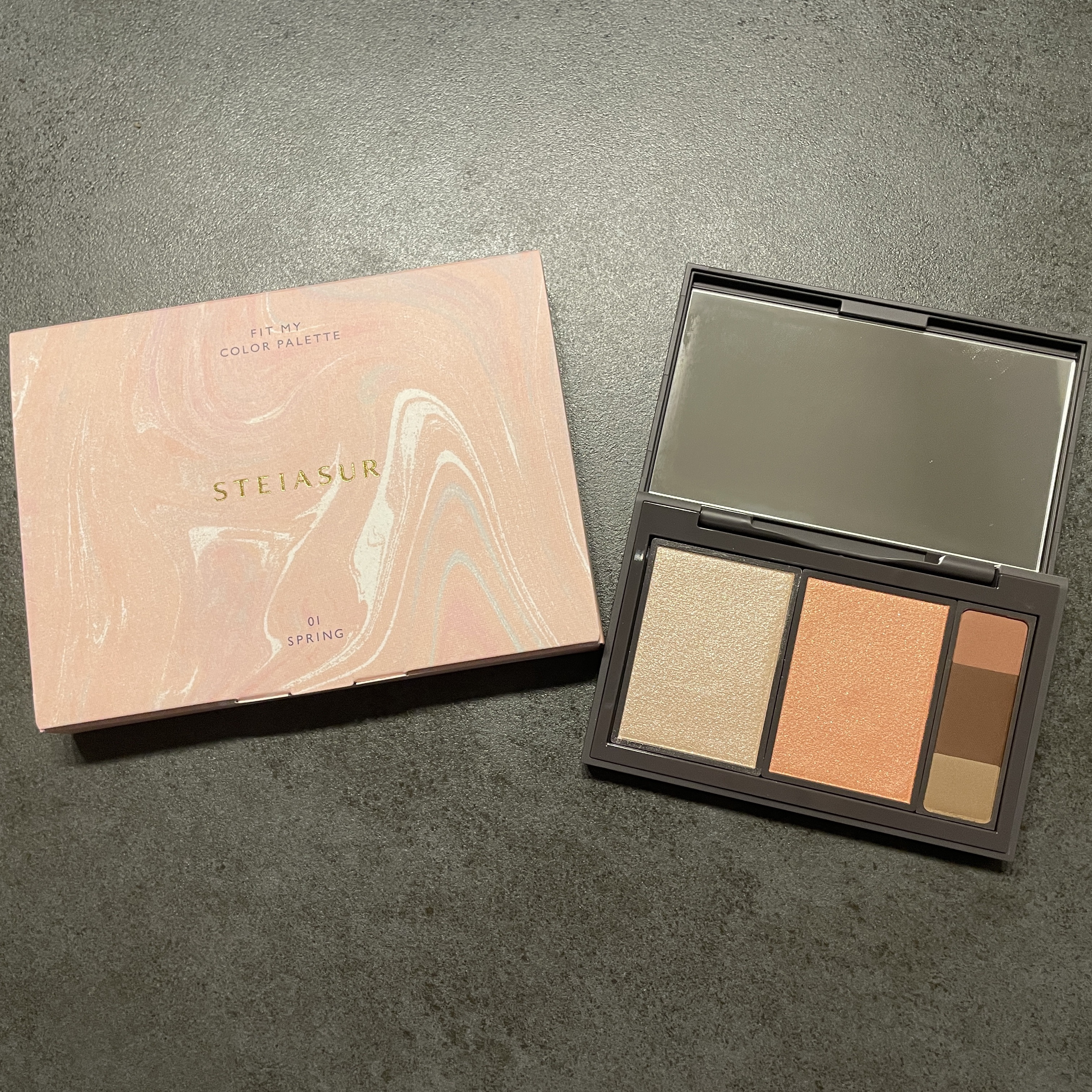 フィット my カラーパレット/STEIASUR（ステイアシュール）/マルチパレットを使ったクチコミ（1枚目）
