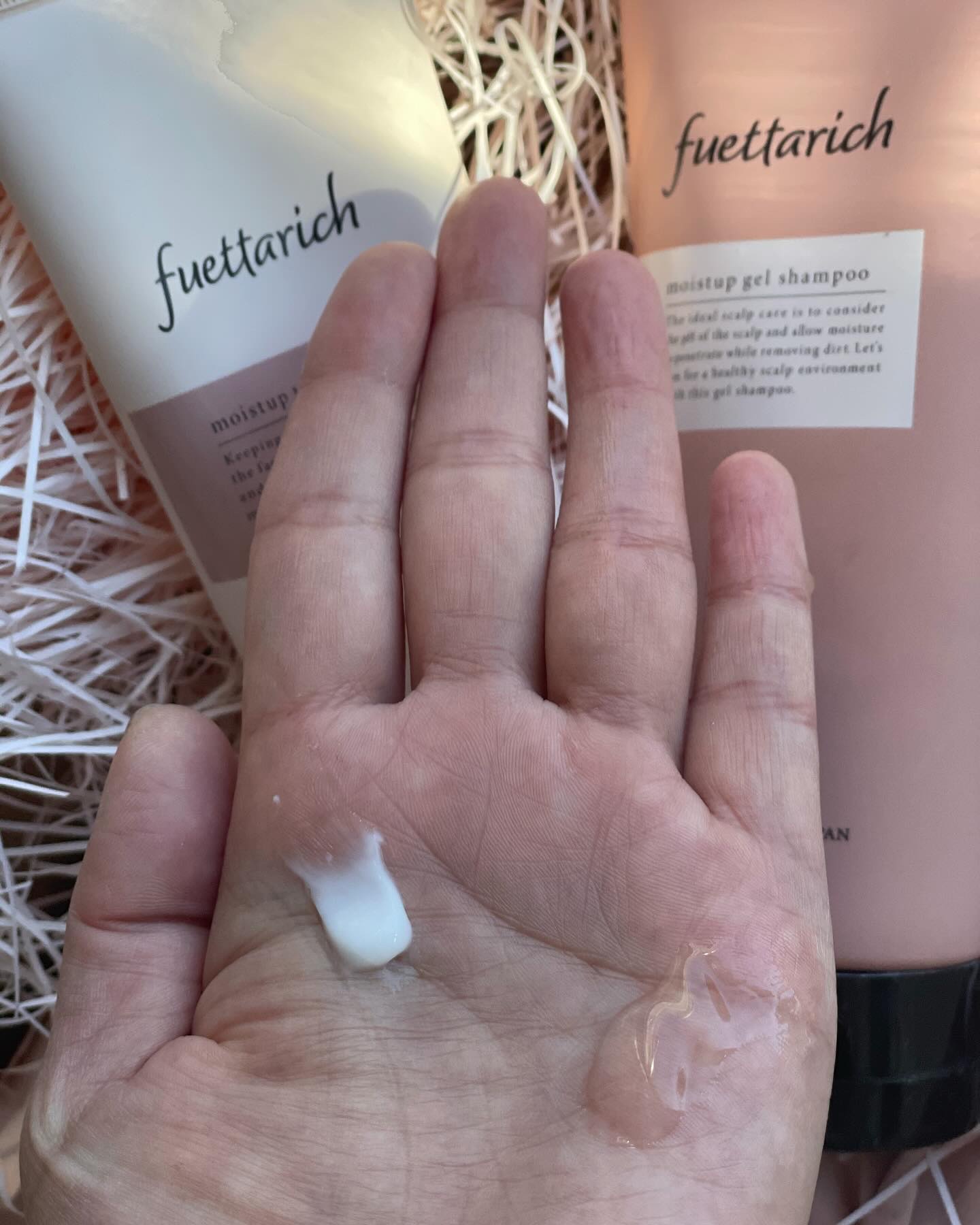 モイストアップ ジェル シャンプー/トリートメント/fuettarich (フエッタリッチ)/サロンシャンプーを使ったクチコミ（2枚目）