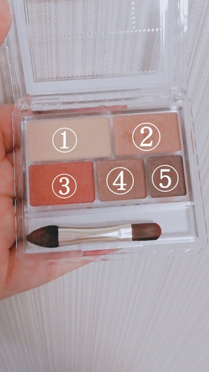 パーフェクトマルチアイズ/キャンメイク/アイシャドウパレットを使ったクチコミ(2枚目)