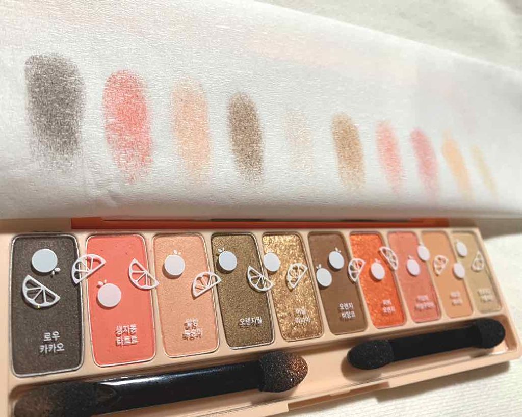 プレイカラー アイシャドウ/ETUDE/アイシャドウパレットを使ったクチコミ(3枚目)