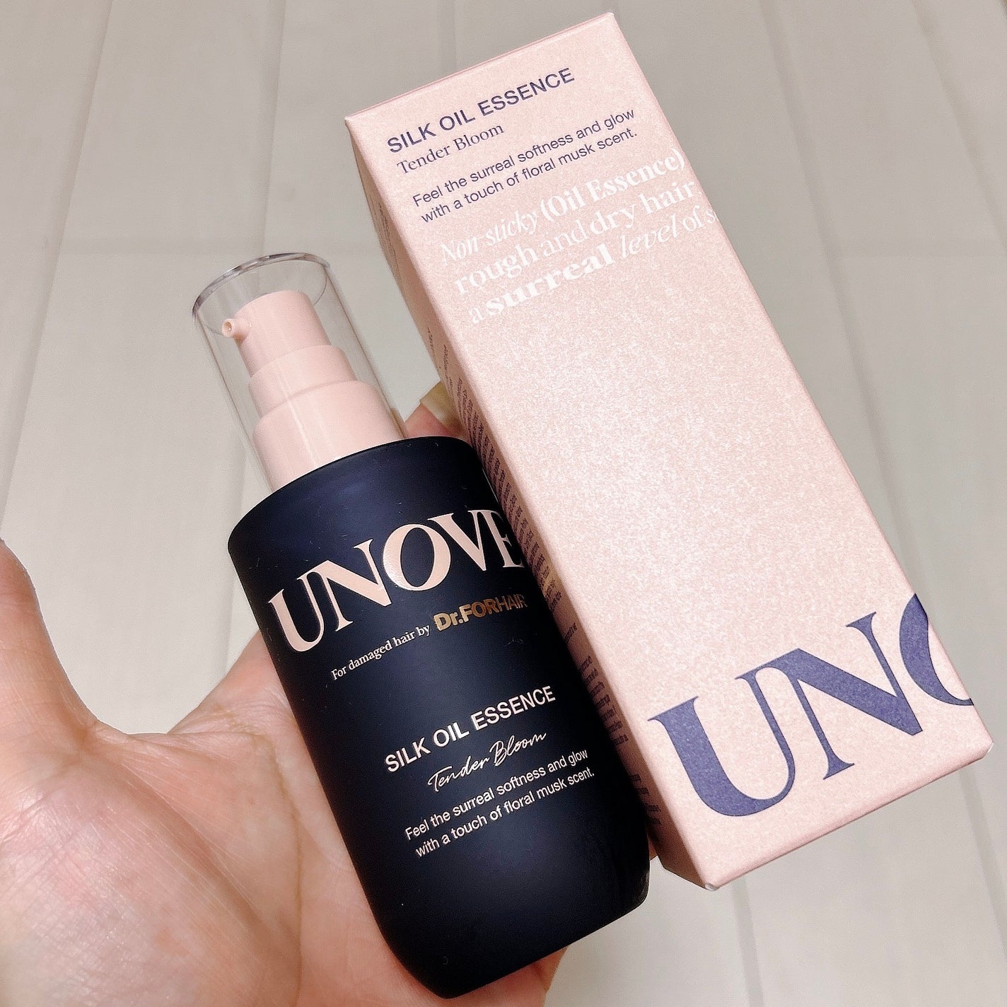 アノブ シルクオイルエッセンス/UNOVE/ヘアオイルを使ったクチコミ(1枚目)