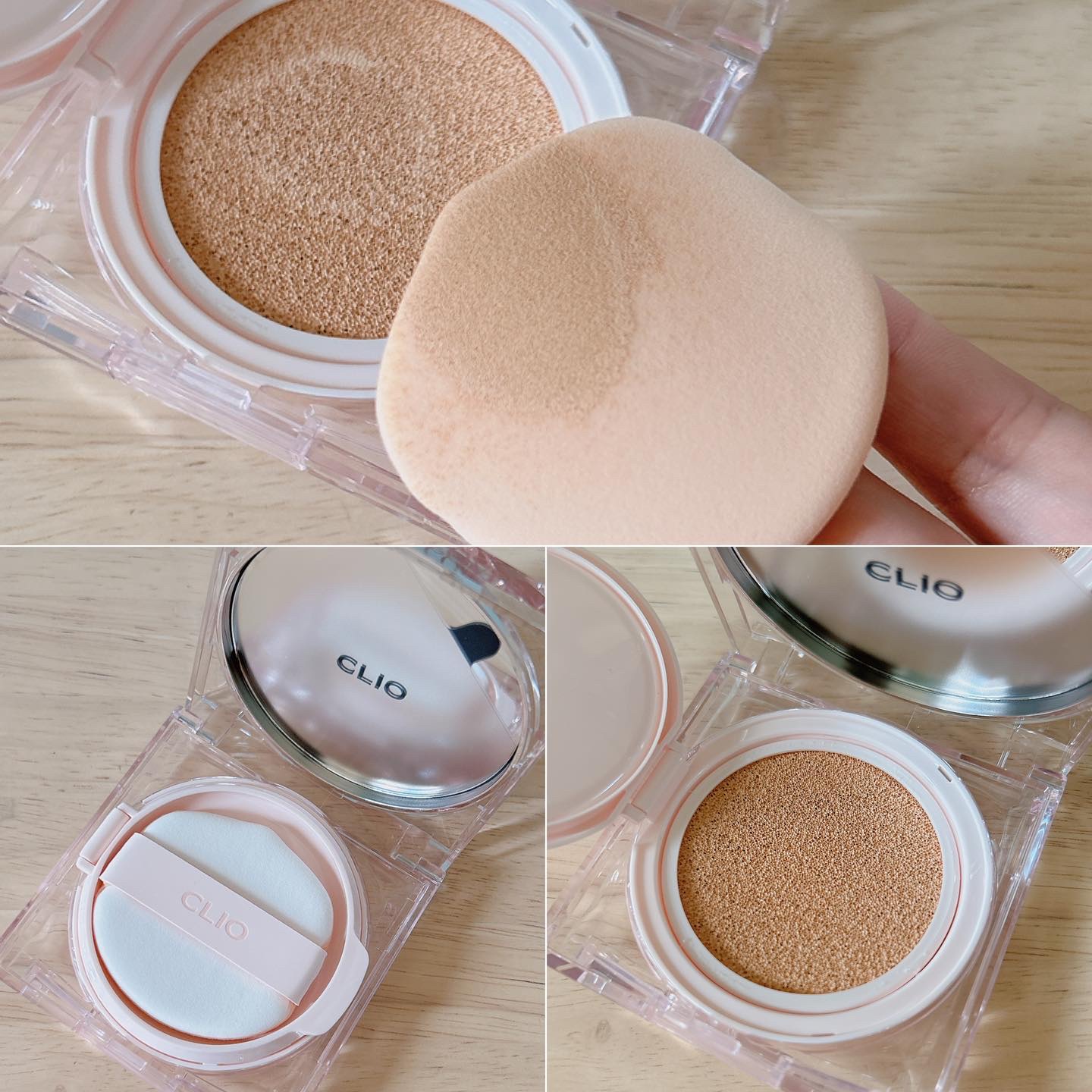 キル カバー ハイ グロウ クッション/CLIO/クッションファンデーションを使ったクチコミ（2枚目）