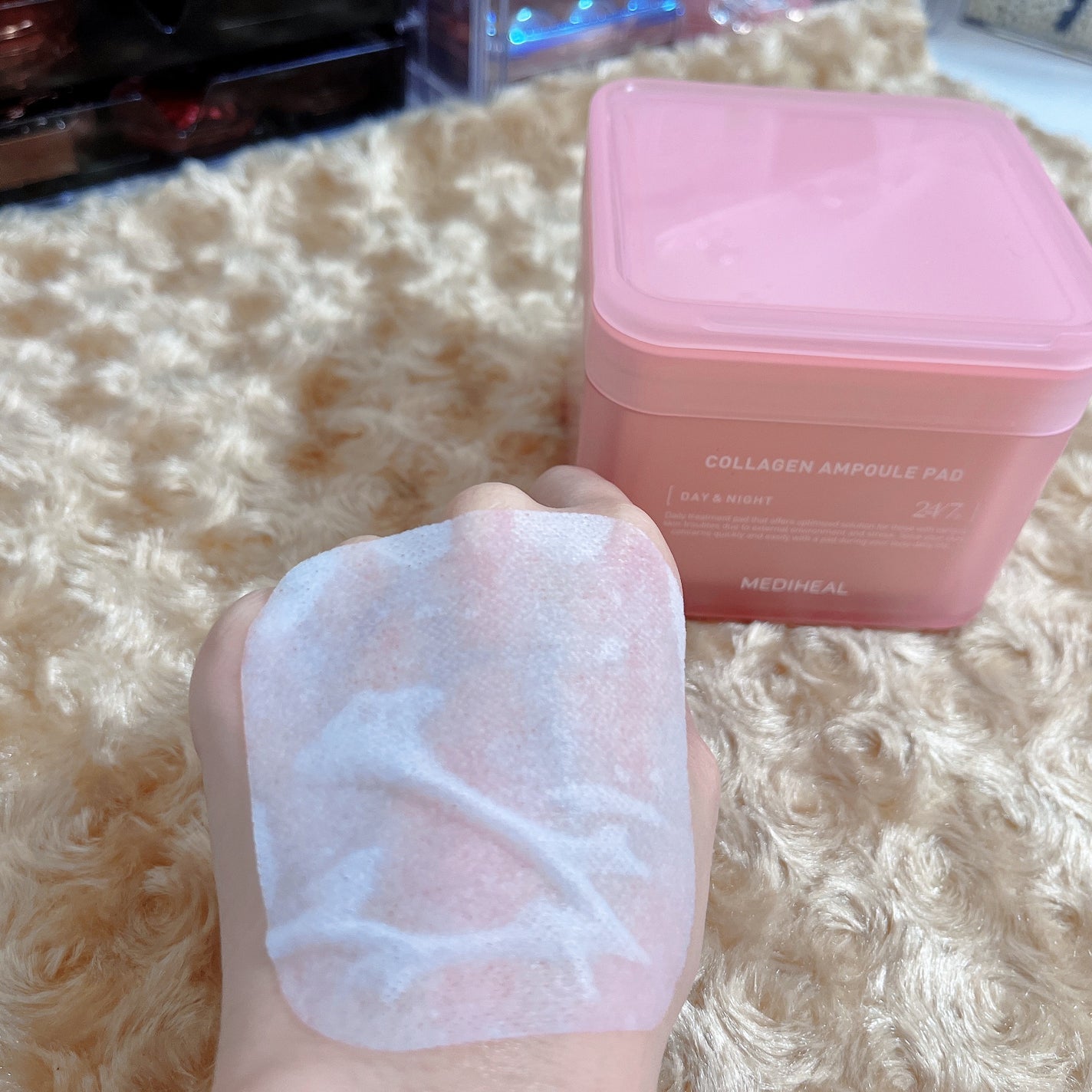 コラーゲン APパッド/MEDIHEAL/トナーパッドを使ったクチコミ(4枚目)