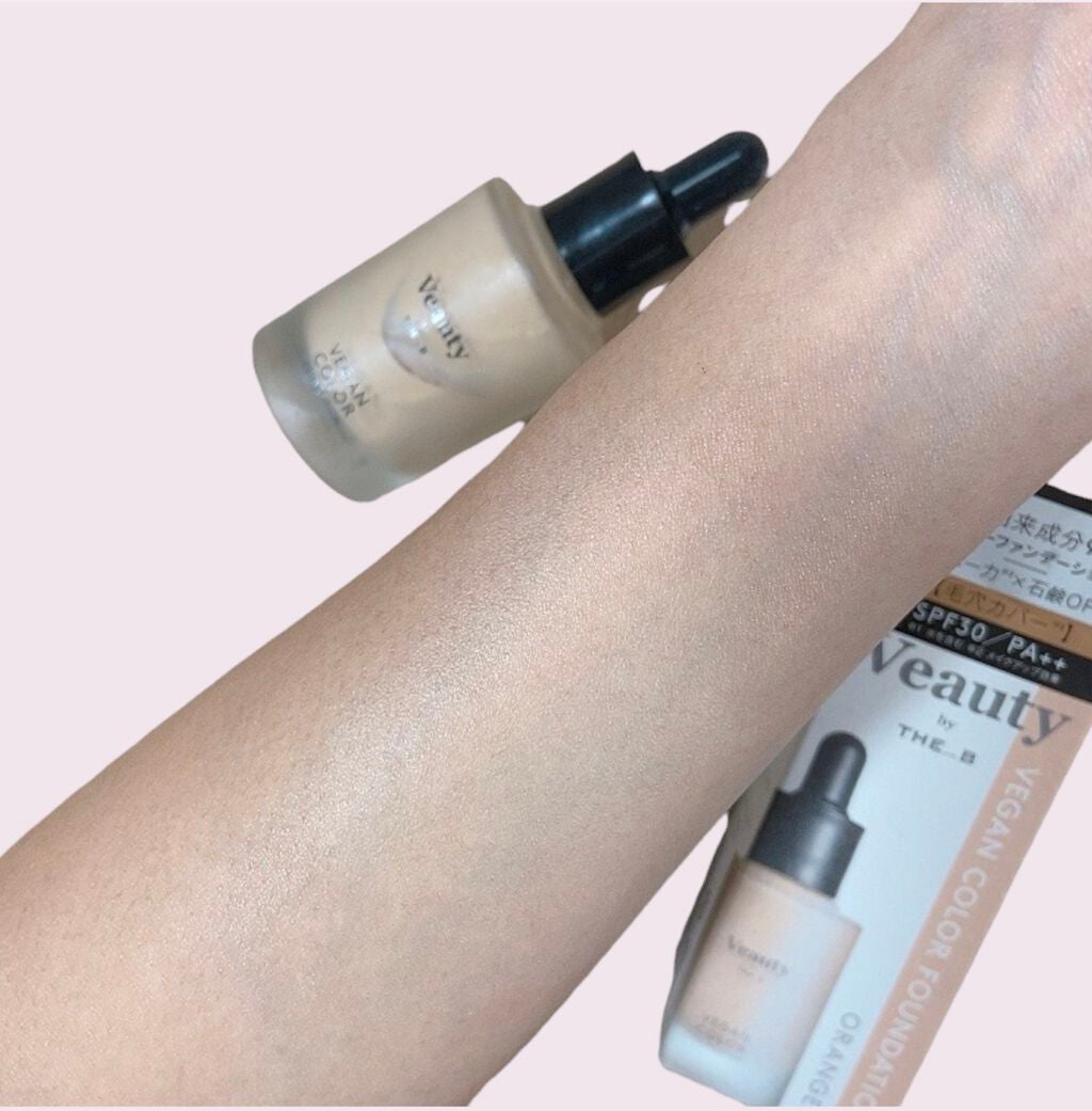 ヴィーガン カラーファンデーション/Veauty by THE_B/リキッドファンデーションを使ったクチコミ(6枚目)