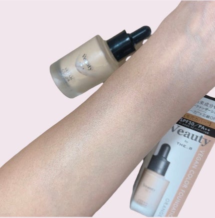 ヴィーガン カラーファンデーション/Veauty by THE_B/リキッドファンデーションを使ったクチコミ(6枚目)