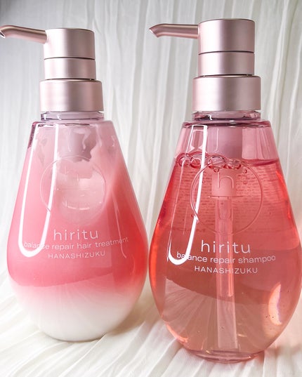 ヒリツ バランスリペア ハナシズク リミテッドセット/hiritu/市販シャンプーを使ったクチコミ(2枚目)