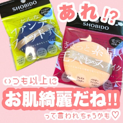 マルチファンデーションパフ/SHOBIDO/パフ・スポンジを使ったクチコミ(1枚目)