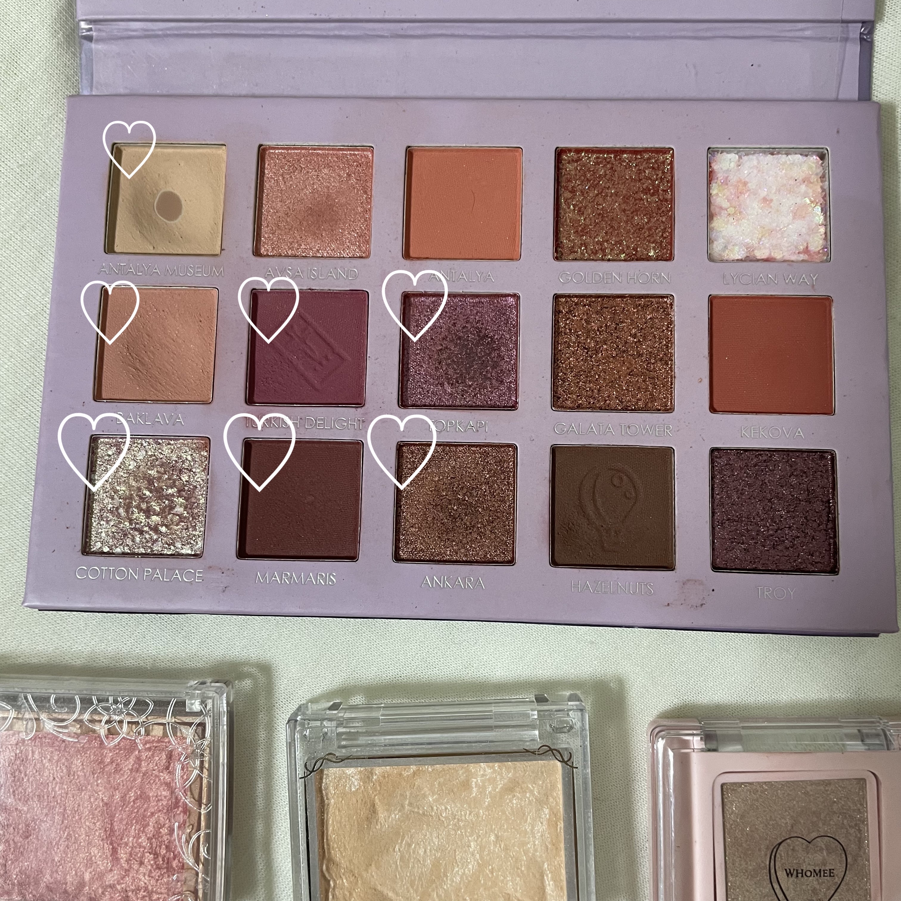 フーミー シングルラメシャドウ/WHOMEE/単色アイシャドウを使ったクチコミ（2枚目）