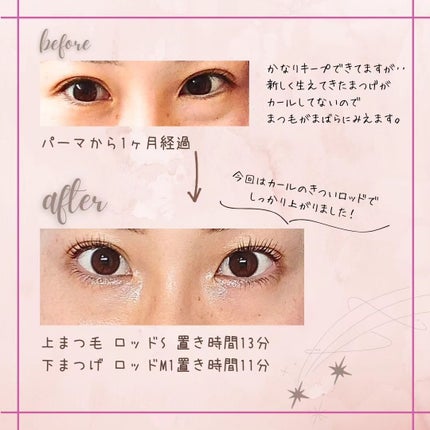 まつ毛パーマキット/LEPOREM/その他キットセットを使ったクチコミ(2枚目)