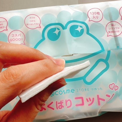 @cosme storeが作ったミカエルのよくばりコットン/@cosme store/コットンを使ったクチコミ(4枚目)