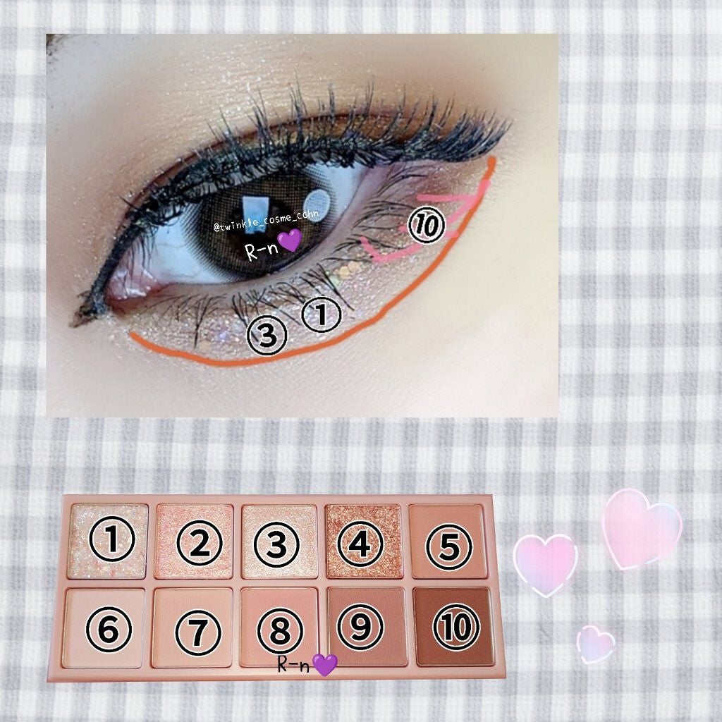 ベターザンパレット/rom&nd/アイシャドウパレットを使ったクチコミ(3枚目)