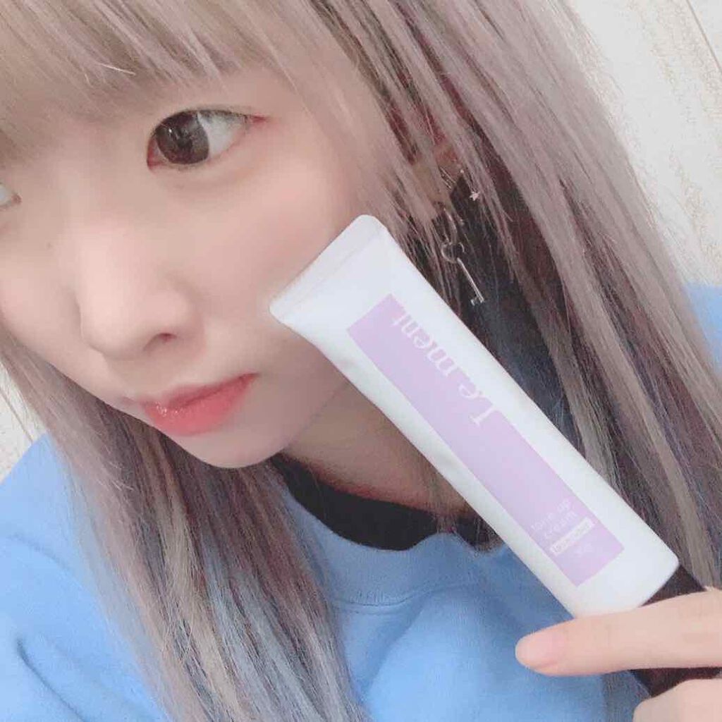 トーンアップクリーム/Le ment/化粧下地を使ったクチコミ（2枚目）