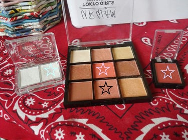 UR GLAM　BLOOMING EYE COLOR PALETTE/U R GLAM/アイシャドウパレットを使ったクチコミ（1枚目）