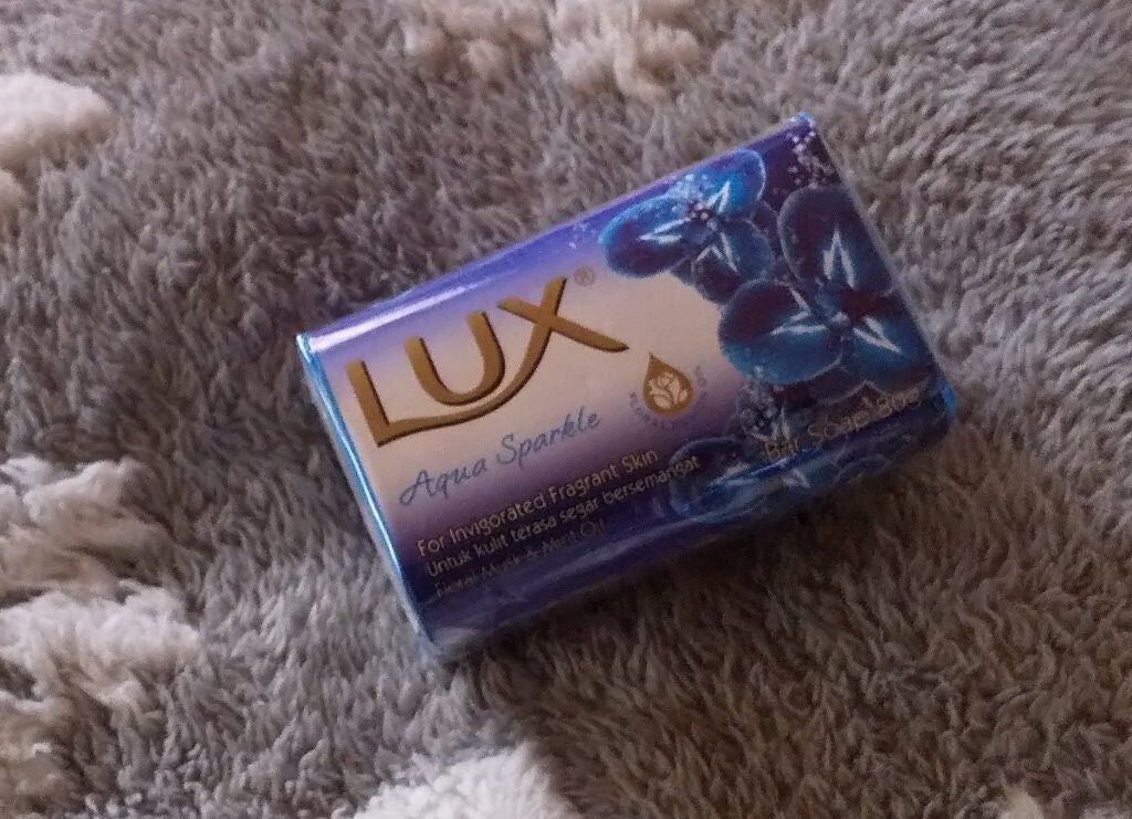 Lux石けん(アクアスパークル)/LUX/ボディ石鹸を使ったクチコミ(1枚目)