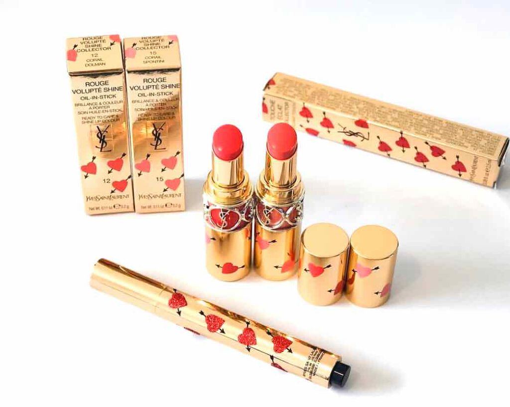 ルージュ ヴォリュプテ シャイン/YVES SAINT LAURENT BEAUTE/口紅を使ったクチコミ（1枚目）