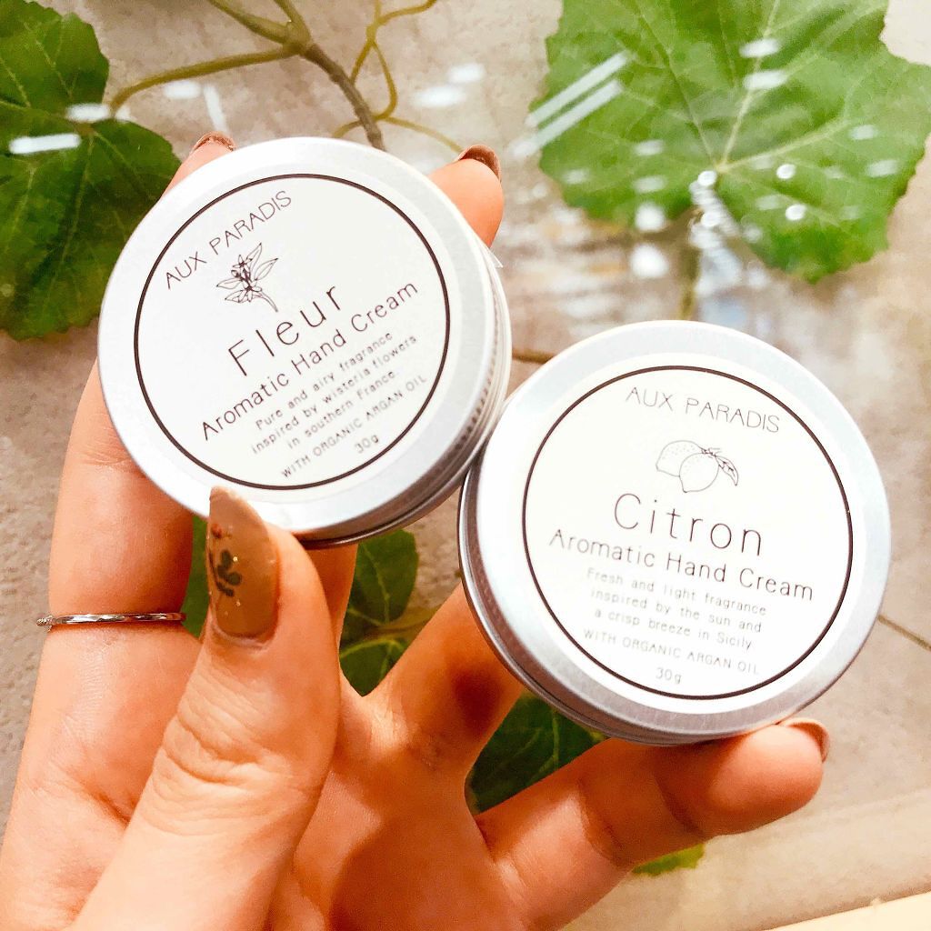 アロマティック ハンドクリーム #02 Citron 30g/AUX PARADIS/ハンドクリームを使ったクチコミ（1枚目）
