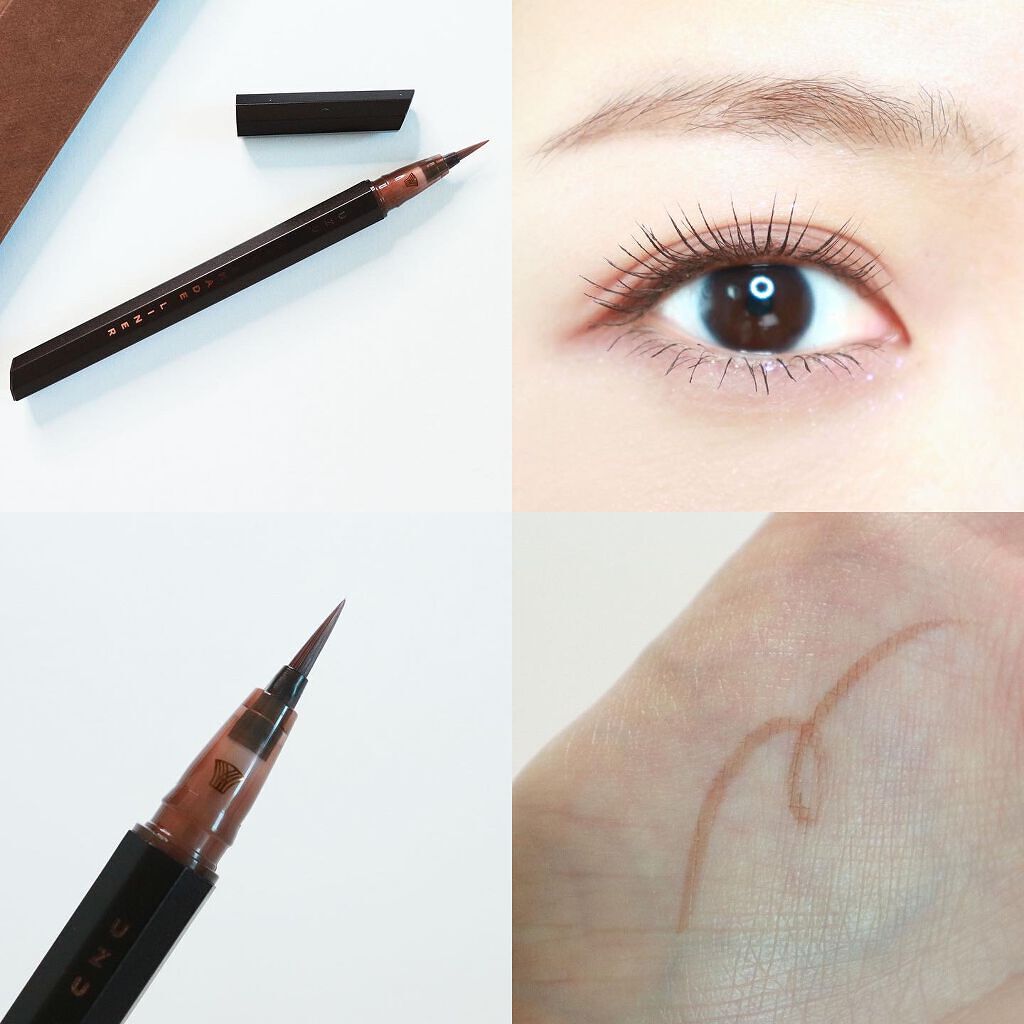 38℃ シェード ライナー/UZU BY FLOWFUSHI/リキッドアイライナーを使ったクチコミ(2枚目)