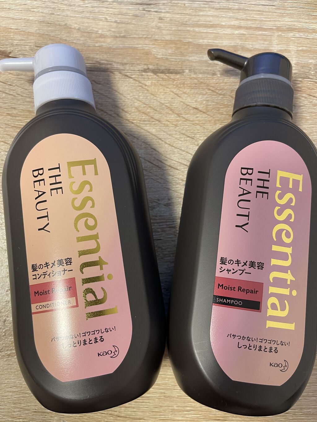 THE BEAUTY 髪のキメ美容シャンプー／コンディショナー＜モイストリペア＞	/エッセンシャル/市販シャンプーを使ったクチコミ（1枚目）