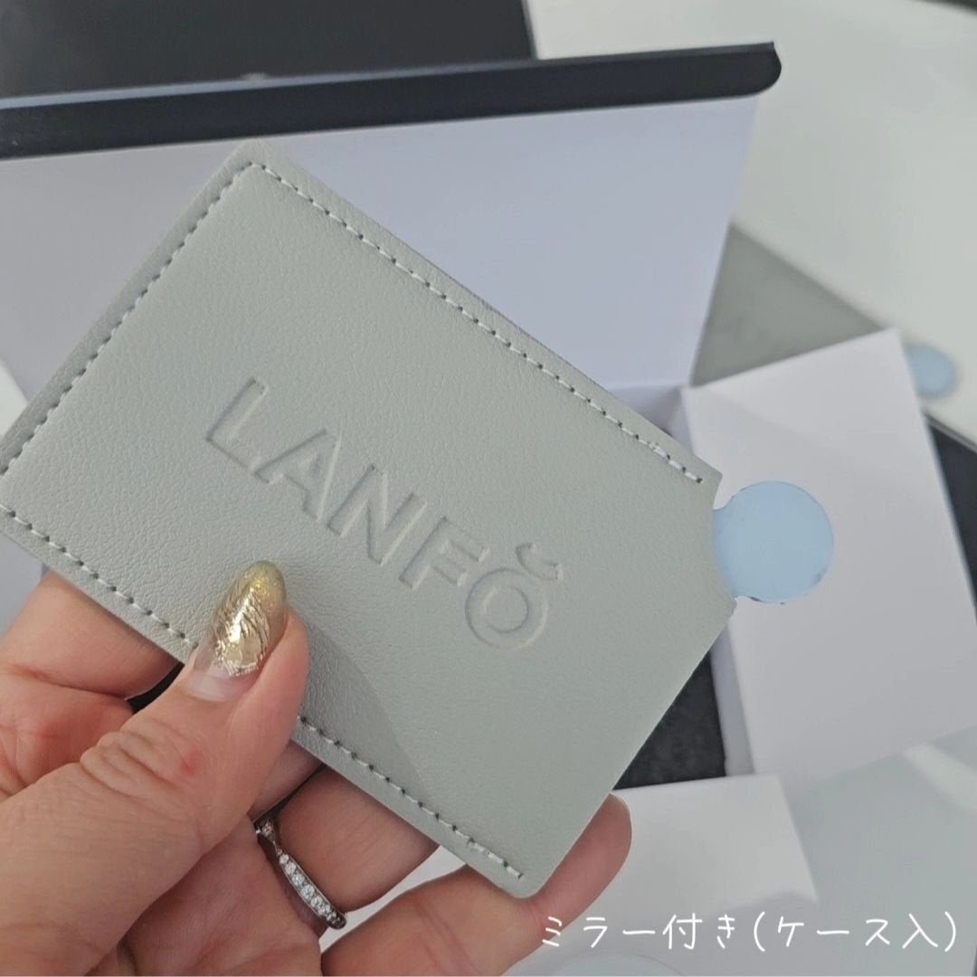 パールクリスタルファンデーション/LANFO/クッションファンデーションを使ったクチコミ(5枚目)