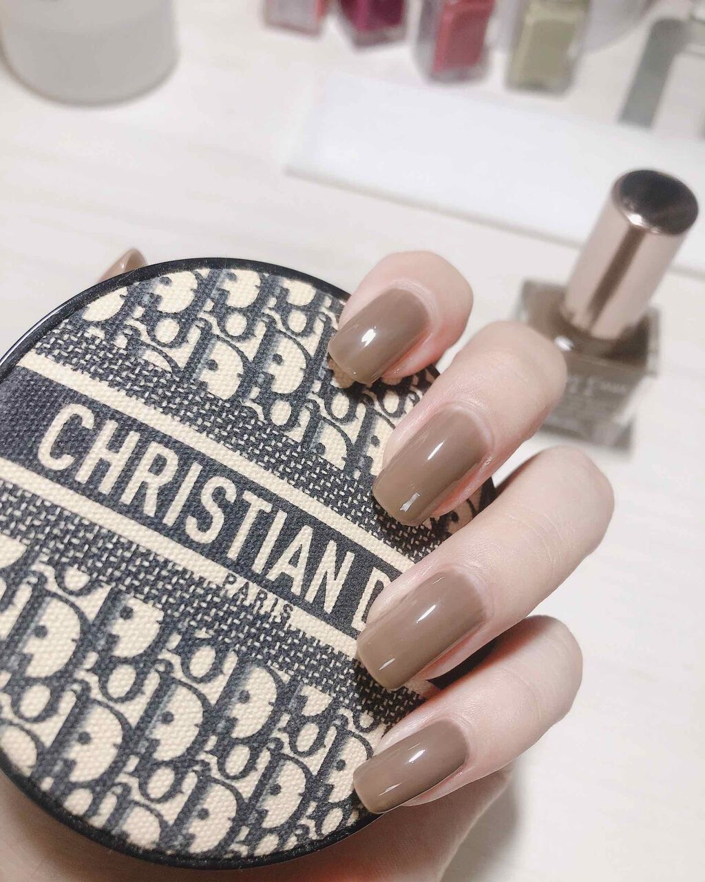 グロッシーコート/スキューズミー/オールインワンネイルを使ったクチコミ(3枚目)