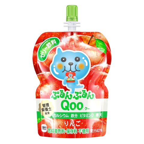 ミニッツメイド ぷるんぷるんQOO（クー） りんご