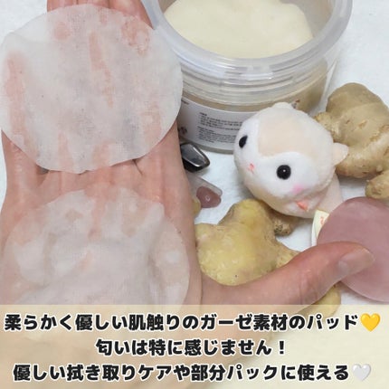 ジンジャーアクアリリーフパッド 60枚/Bonajour/トナーパッドを使ったクチコミ(3枚目)