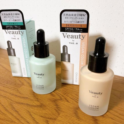 ヴィーガン カラーファンデーション/Veauty by THE_B/リキッドファンデーションを使ったクチコミ(1枚目)