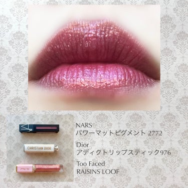 パワーマットリップピグメント/NARS/口紅を使ったクチコミ（1枚目）