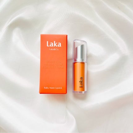 バルキーマットリップスティック/Laka/口紅を使ったクチコミ(4枚目)