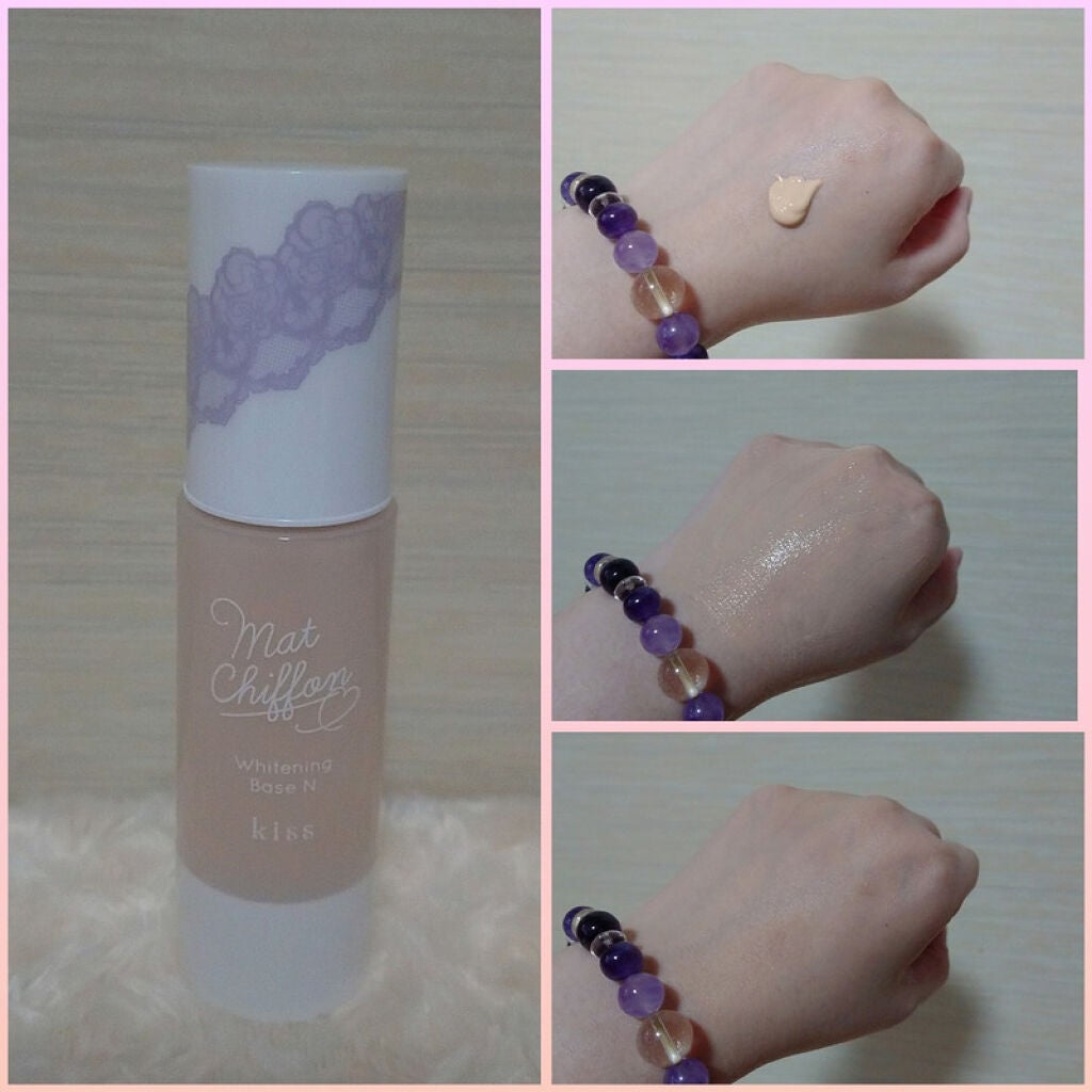 マットシフォン UVホワイトニングベースN/KiSS/化粧下地を使ったクチコミ(6枚目)