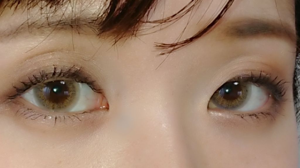 ピエナージュ UV&モイスト/PienAge/カラーコンタクトレンズを使ったクチコミ(4枚目)