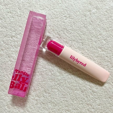 Tangle Jelly Balm/lilybyred/口紅を使ったクチコミ(1枚目)