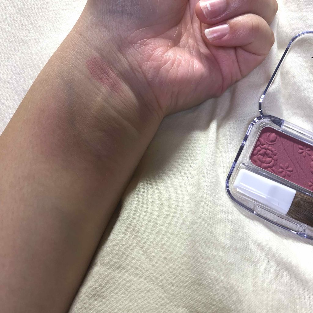 春姫 ファンデーションブラシ 大 ナチュラル/DAISO/メイクブラシを使ったクチコミ（3枚目）