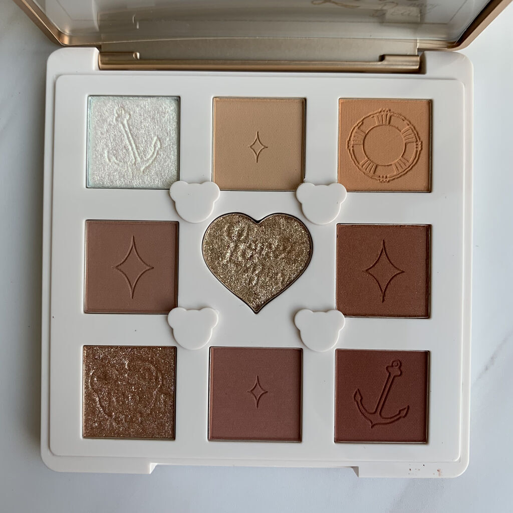 Love Bear 9色 アイシャドウパレット/FlowerKnows/アイシャドウパレットを使ったクチコミ（3枚目）