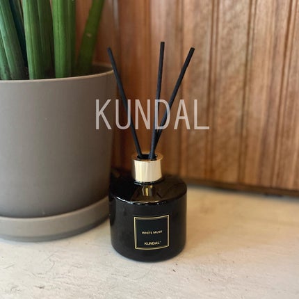 パフュームディフューザー 05.ホワイトムスク White Musk/KUNDAL/ルームフレグランスを使ったクチコミ(1枚目)