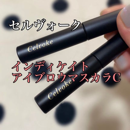 セルヴォーク インディケイトアイブロウマスカラ C/Celvoke/眉マスカラを使ったクチコミ(1枚目)