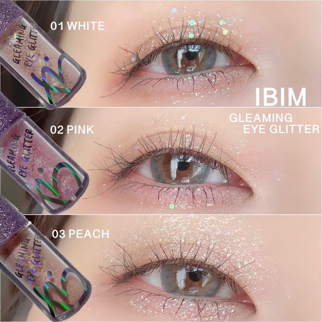 グリーミングアイグリッター/IBIM/グリッターを使ったクチコミ（1枚目）