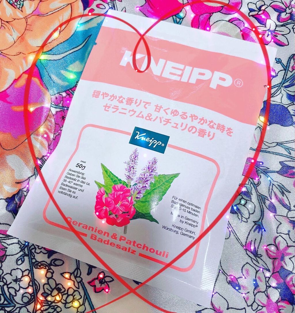 バスソルト トライアルセット/クナイプ/無機塩系入浴剤を使ったクチコミ(1枚目)