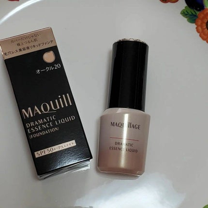 ドラマティックエッセンスリキッド/マキアージュ/リキッドファンデーションを使ったクチコミ(4枚目)