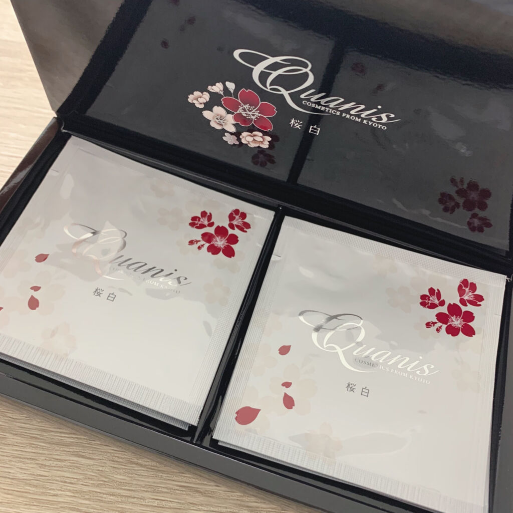 Quanis 桜白 ブライトニングマイクロニードルのクチコミ「クオニスの
桜白ホワイトポイントパック💆‍♀️

シミ用のマイクロニードル
ポイントパックです.....」（3枚目）