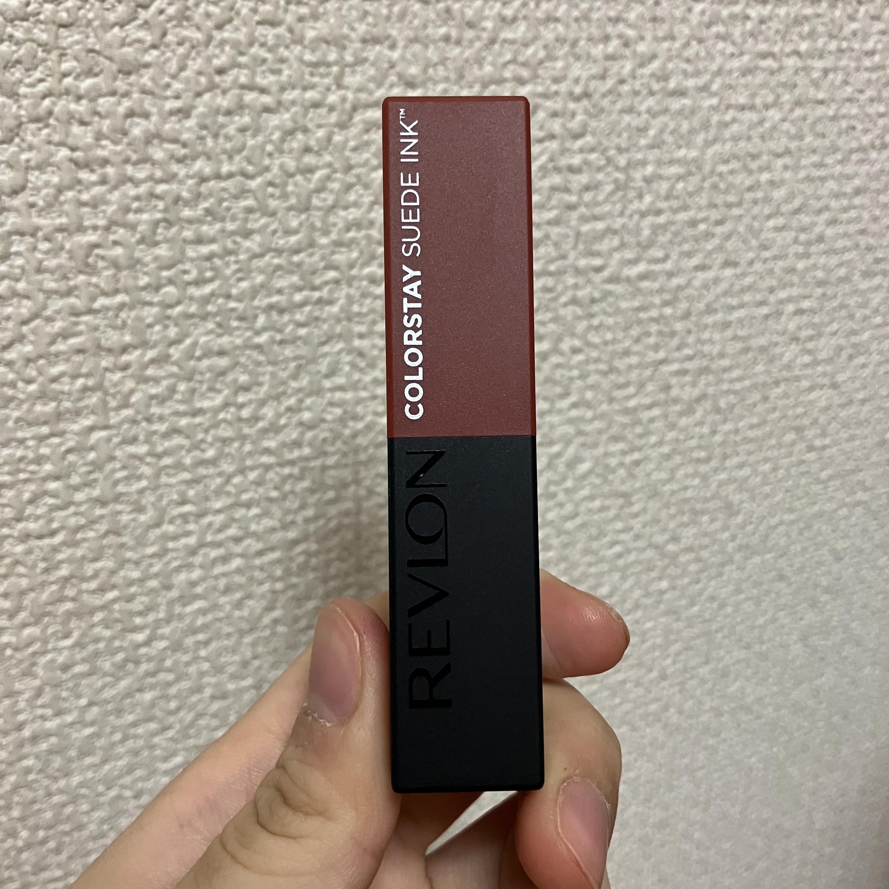 レブロン カラーステイ スウェード インク リップスティック 006 イン ザ マニー/REVLON/口紅を使ったクチコミ（3枚目）